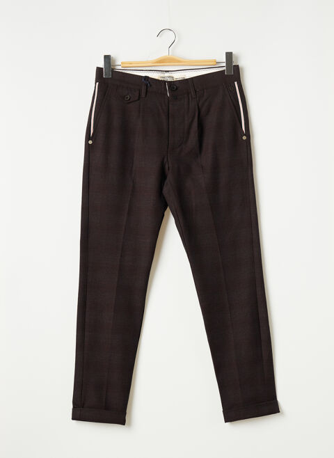 Pantalon chino homme Freeman T.Porter marron taille : W28 32 FR (FR)
