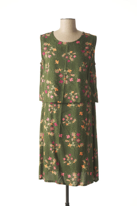 Robe mi-longue femme Agathe & Louise vert taille : 40 24 FR (FR)