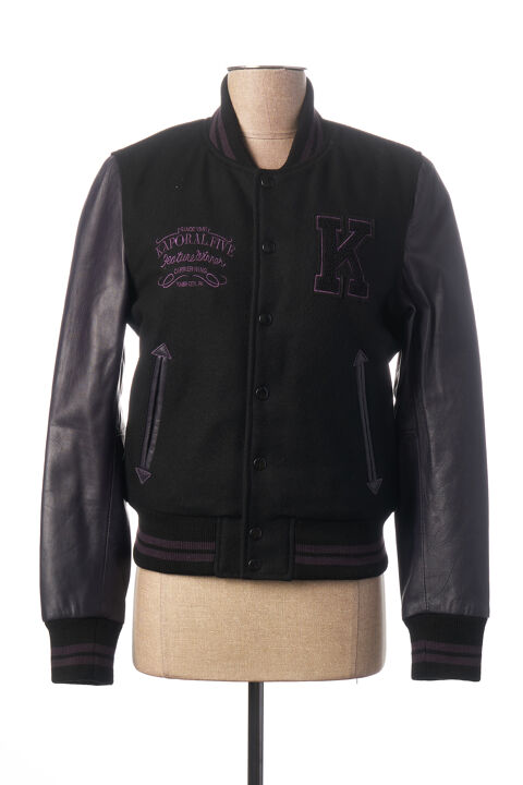 Veste en cuir femme Kaporal violet taille : 38 29 FR (FR)