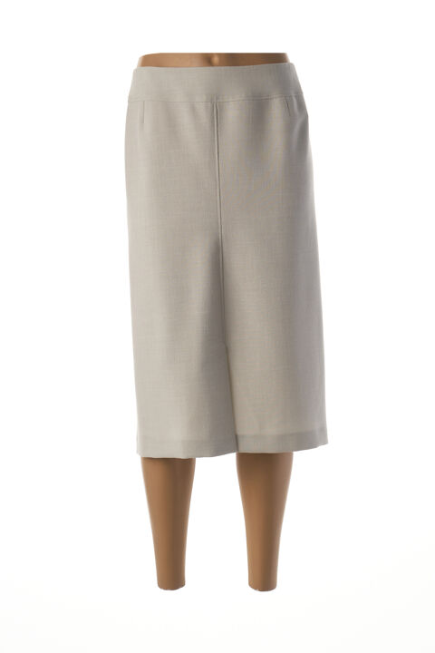 Jupe mi-longue femme Guy Dubouis gris taille : 54 71 FR (FR)