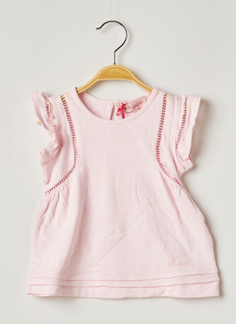 T-shirt fille Lili Gaufrette rose taille : 6 A 10 FR (FR)
