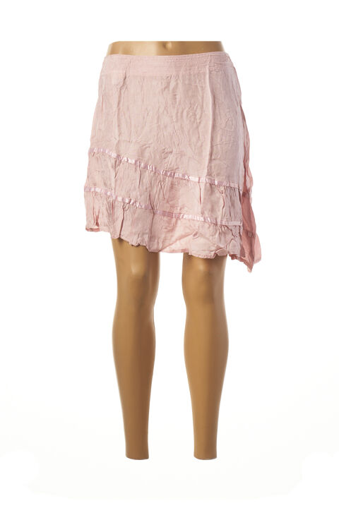 Jupe mi-longue femme Sisley rose taille : 38 10 FR (FR)