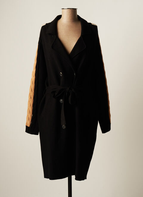 Manteau long femme Marina V noir taille : 36 89 FR (FR)