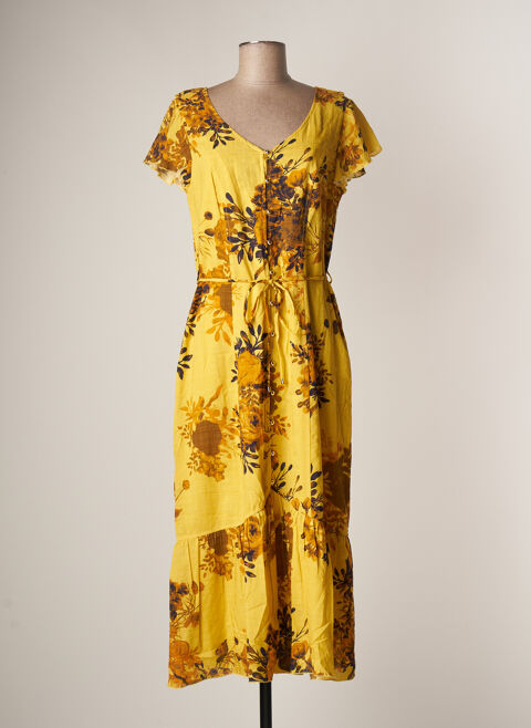 Robe longue femme Fred Sabatier jaune taille : 36 35 FR (FR)