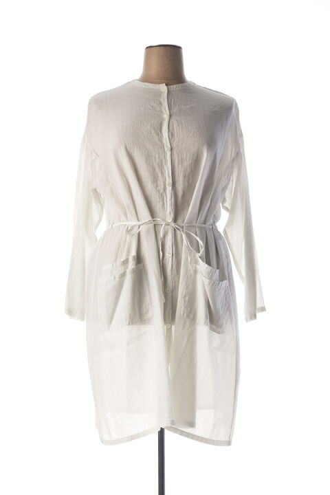 Robe mi-longue femme Manuelle Suibal beige taille : 38 41 FR (FR)