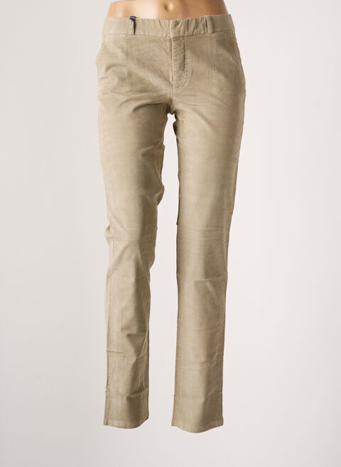 Pantalon chino femme Leon & Harper beige taille : 36 23 FR (FR)