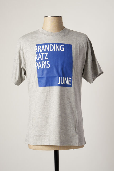 T-shirt homme Katz Outfitter gris taille : M 5 FR (FR)