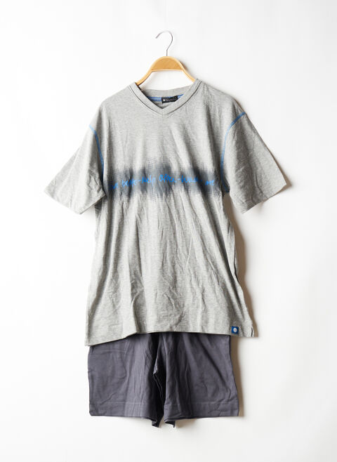 Pyjashort homme Punto Blanco gris taille : 38 13 FR (FR)