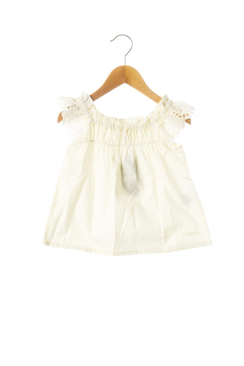 Top fille Rora blanc taille : 5 A 12 FR (FR)