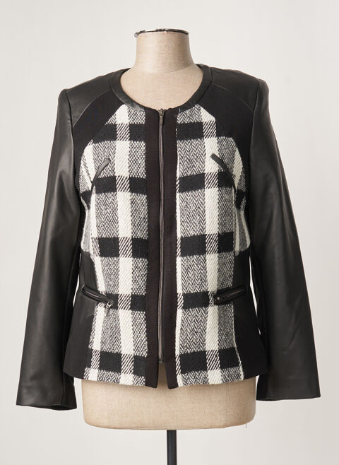 Veste simili cuir femme Meri & Esca noir taille : 42 53 FR (FR)