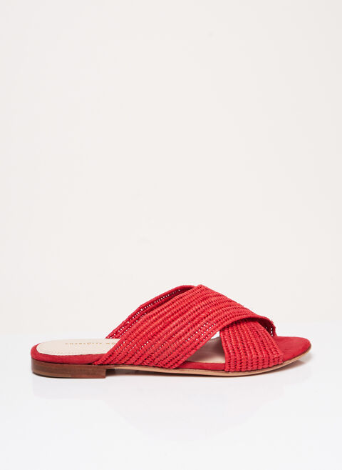 Mules/Sabots femme Charlotte Woivre rouge taille : 36 48 FR (FR)