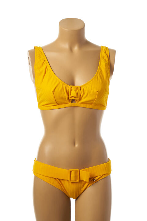 Maillot de bain 2 pices femme Borabora jaune taille : 44 34 FR (FR)