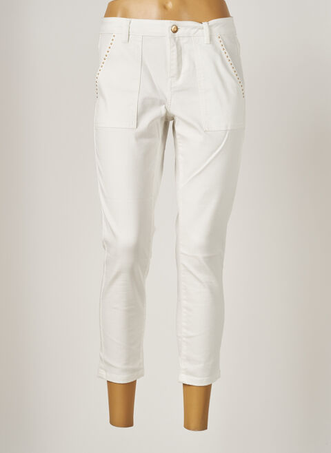 Pantalon 7/8 femme Vero Moda blanc taille : 34 11 FR (FR)