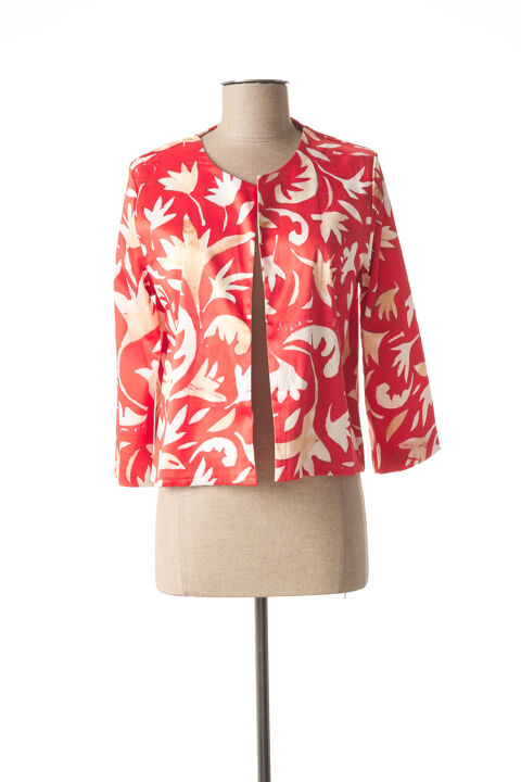 Veste casual femme Animapop rouge taille : 38 31 FR (FR)
