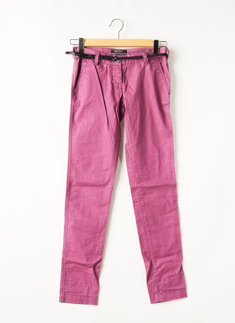 Pantalon droit femme Maison Scotch violet taille : W25 L32 11 FR (FR)