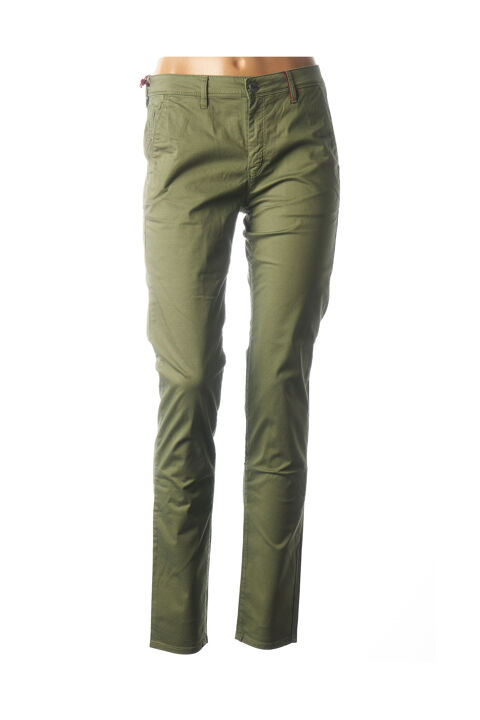Pantalon chino femme Couturist vert taille : 36 25 FR (FR)
