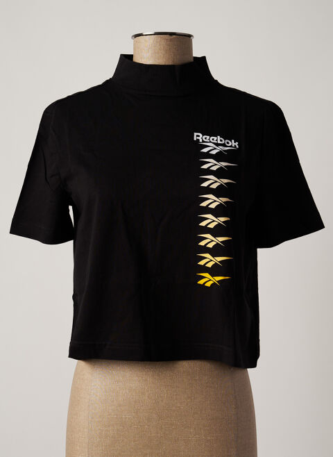 T-shirt femme Reebok noir taille : 36 5 FR (FR)