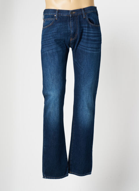Jeans coupe droite homme Emporio Armani bleu taille : W34 L34 58 FR (FR)