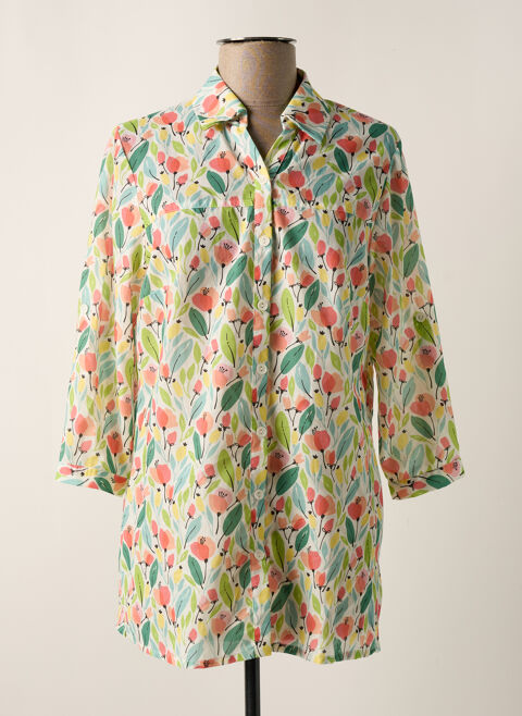 Tunique manches longues femme Guy Dubouis vert taille : 38 15 FR (FR)
