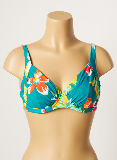 Haut de maillot de bain femme Belcor vert taille : 90C 10 FR (FR)