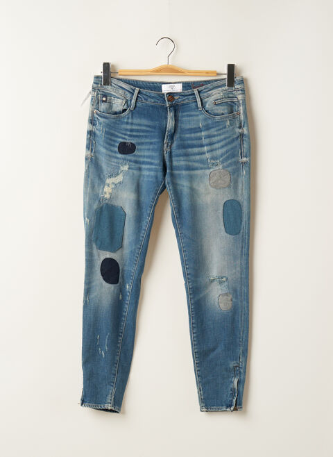Jeans coupe slim femme Le Temps Des Cerises bleu taille : W28 L28 35 FR (FR)