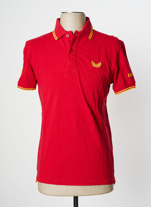 Polo homme Kaporal rouge taille : M 25 FR (FR)