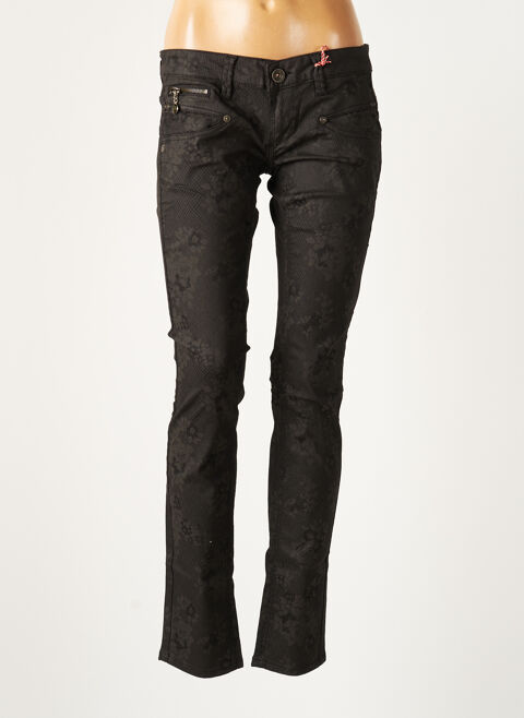 Jeans coupe slim femme Freeman T.Porter noir taille : W29 47 FR (FR)
