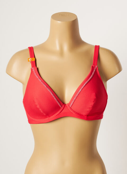 Haut de maillot de bain femme Cherry Beach rose taille : 90C 6 FR (FR)