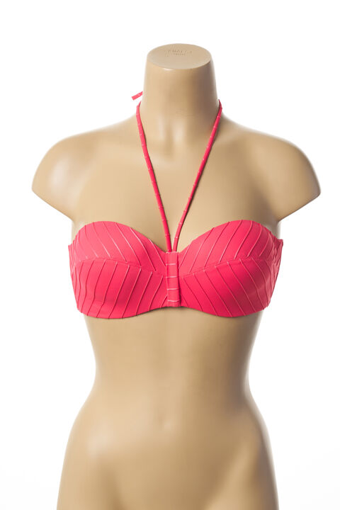 Haut de maillot de bain femme Lou rose taille : 90C 60 FR (FR)
