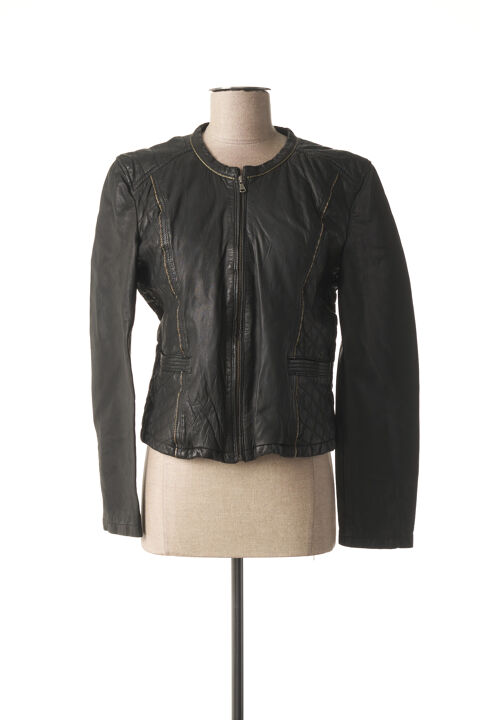 Veste en cuir femme Oakwood noir taille : 36 63 FR (FR)