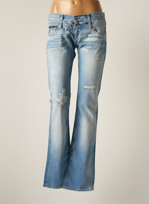 Jeans coupe droite femme Kaporal bleu taille : W32 52 FR (FR)