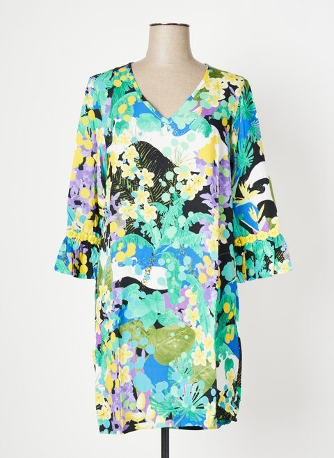 Robe mi-longue femme Maloka bleu taille : 36 42 FR (FR)