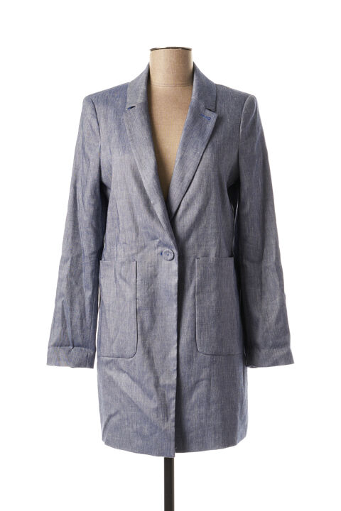 Manteau long femme Maison 123 bleu taille : 40 18 FR (FR)