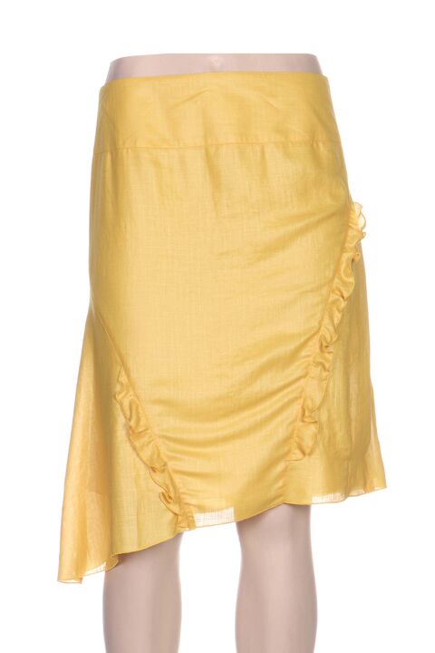 Jupe mi-longue femme Quattro jaune taille : 38 79 FR (FR)
