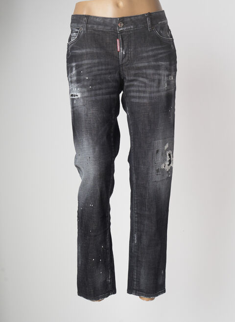Jeans coupe droite femme Dsquared2 gris taille : 40 147 FR (FR)
