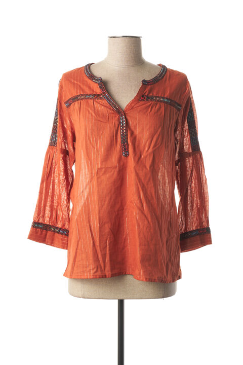 Blouse femme Maison 123 orange taille : 36 8 FR (FR)
