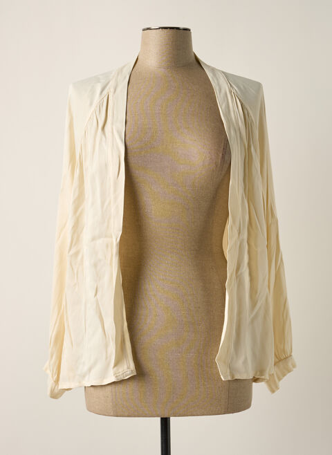 Gilet manches longues femme Pako Litto beige taille : 38 17 FR (FR)