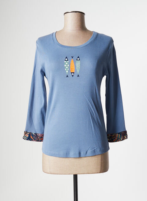 T-shirt femme Thalassa bleu taille : 36 13 FR (FR)