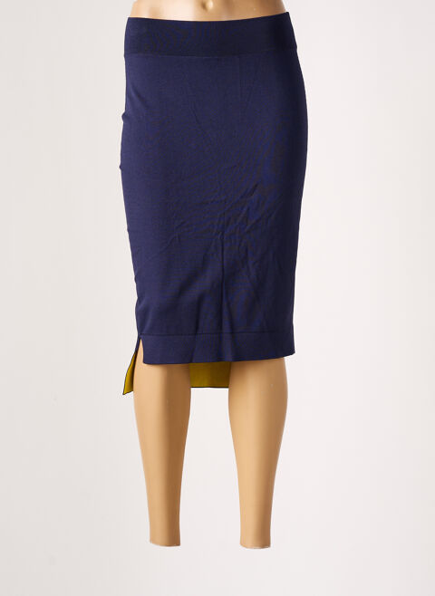 Jupe mi-longue femme Liviana Conti bleu taille : 38 37 FR (FR)