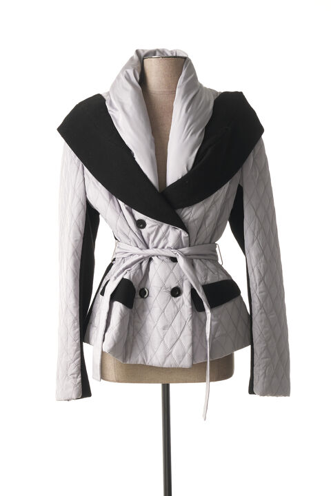 Manteau court femme C.Missaro gris taille : 40 49 FR (FR)