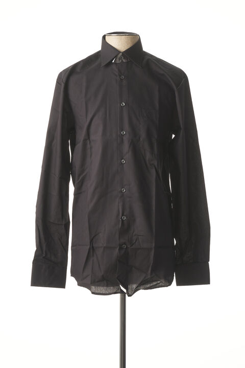 Chemise manches longues homme Seiden Sticker noir taille : S 14 FR (FR)