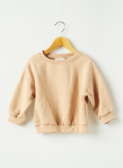 Sweat-shirt enfant Up beige taille : 8 A 14 FR (FR)