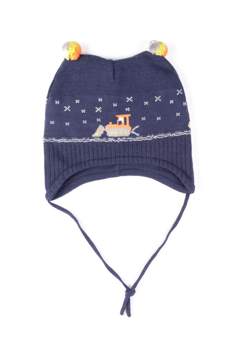 Bonnet gar�on Maximo bleu taille : 6 M 7 FR (FR)