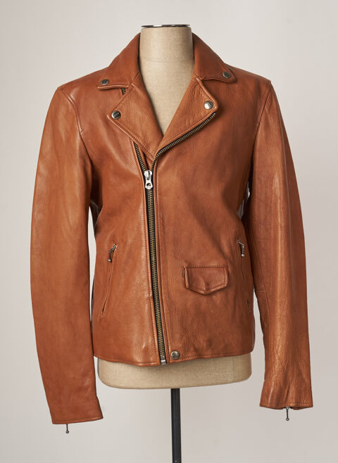 Veste en cuir homme Daytona marron taille : M 158 FR (FR)