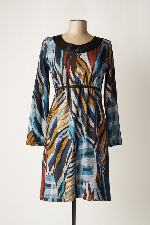 Robe mi-longue femme Lo! Les Filles bleu taille : 40 12 FR (FR)