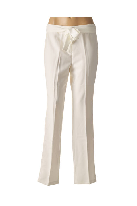 Pantalon droit femme Diane Laury blanc taille : 40 18 FR (FR)