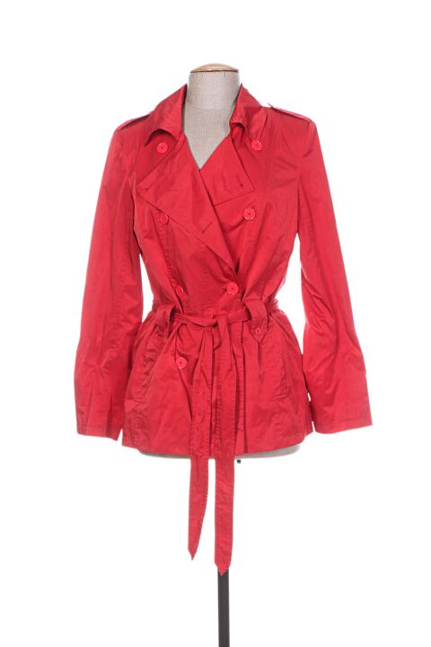 Trench femme Nathalie Chaize rouge taille : 38 32 FR (FR)