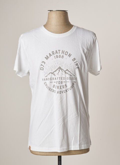 T-shirt homme D73 blanc taille : L 12 FR (FR)