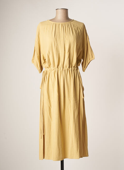 Robe mi-longue femme The Korner beige taille : 38 19 FR (FR)