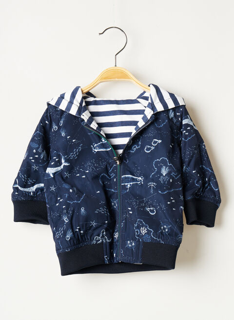 Blouson garon Jean Bourget bleu taille : 6 M 19 FR (FR)